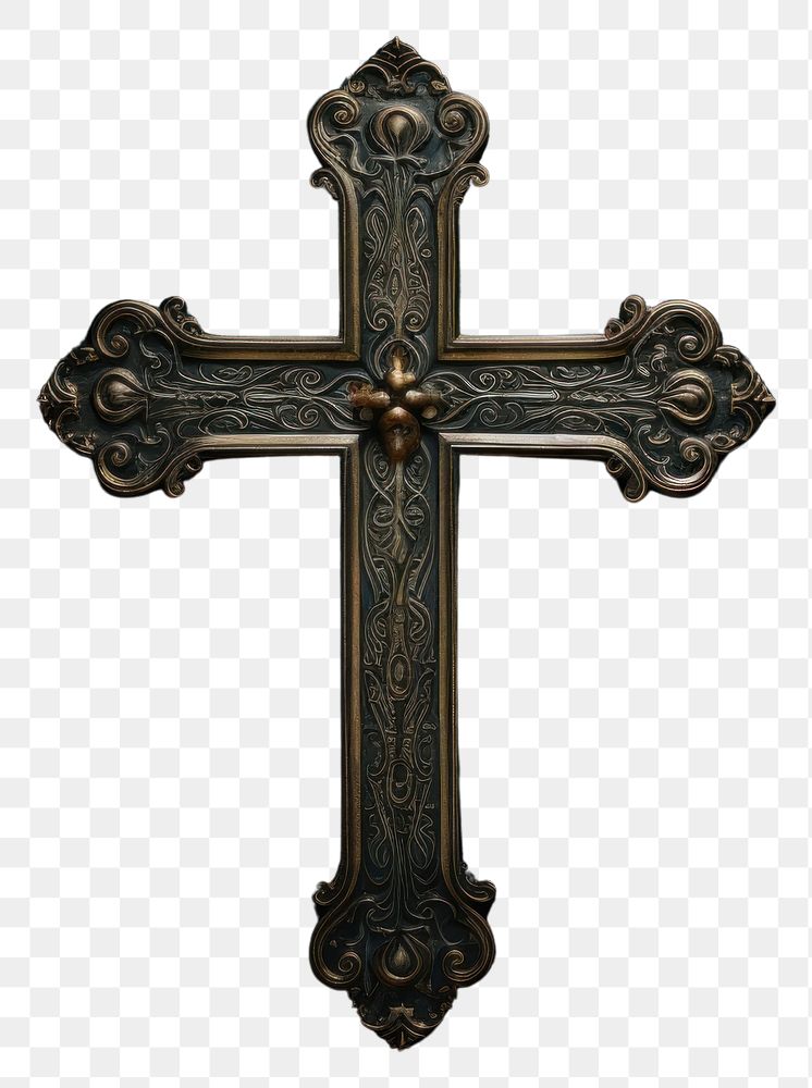 PNG Chistian cross crucifix symbol spirituality.