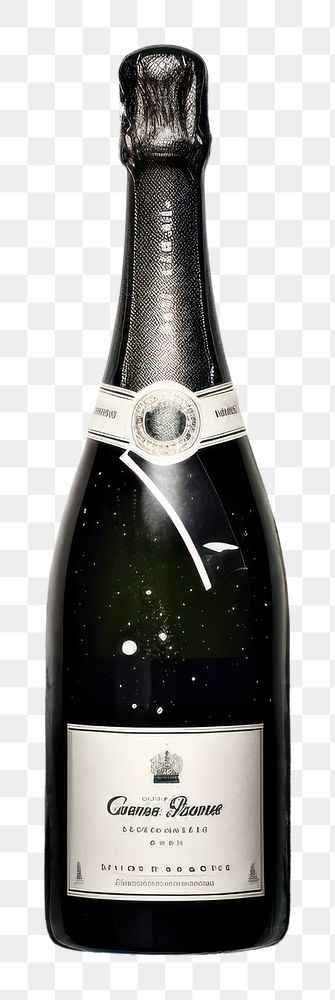 PNG Champagne champagne bottle drink.