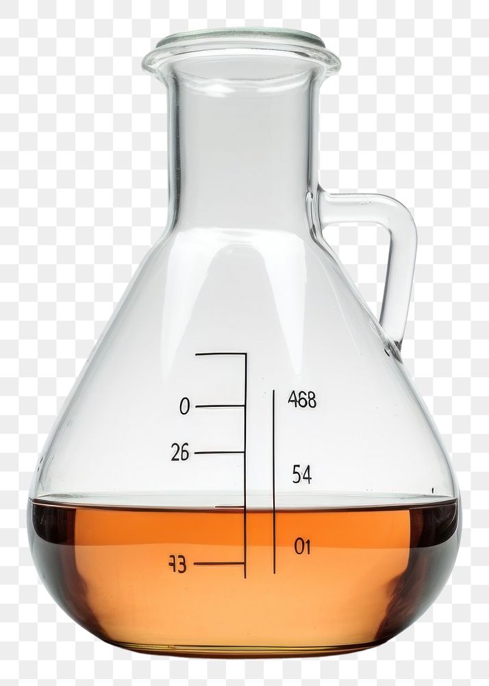 PNG Science bottle glass jar.