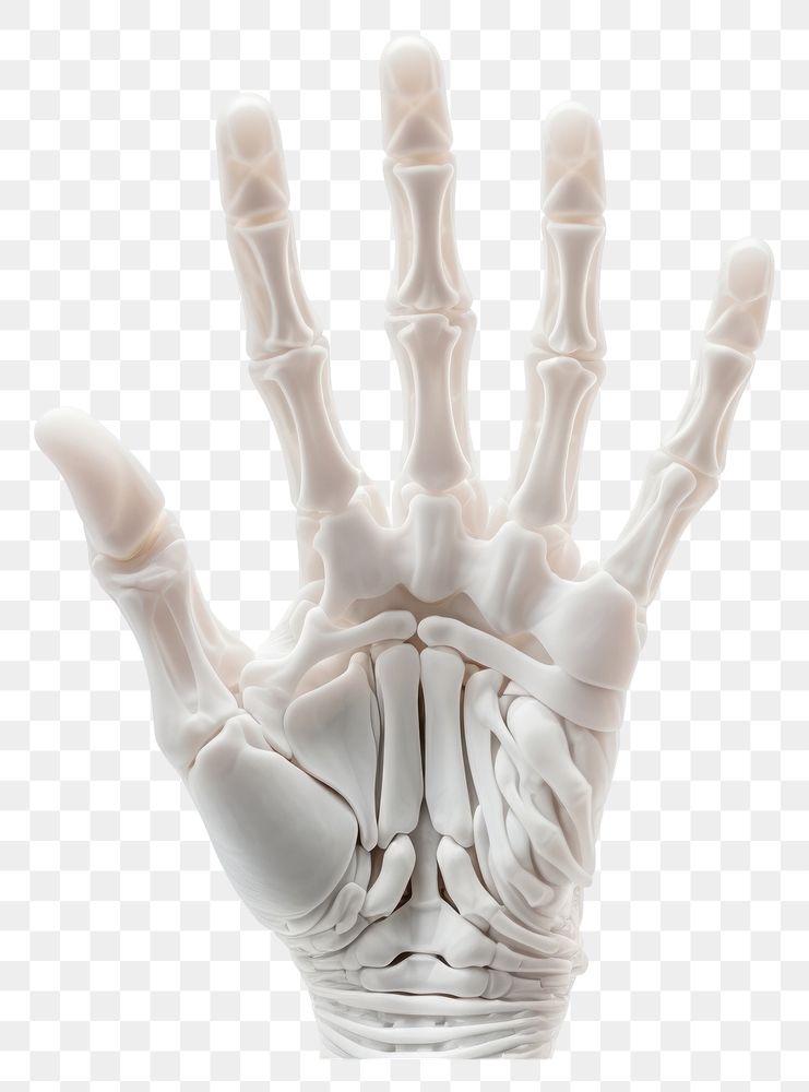 PNG Skeleton hand finger white background electronics.