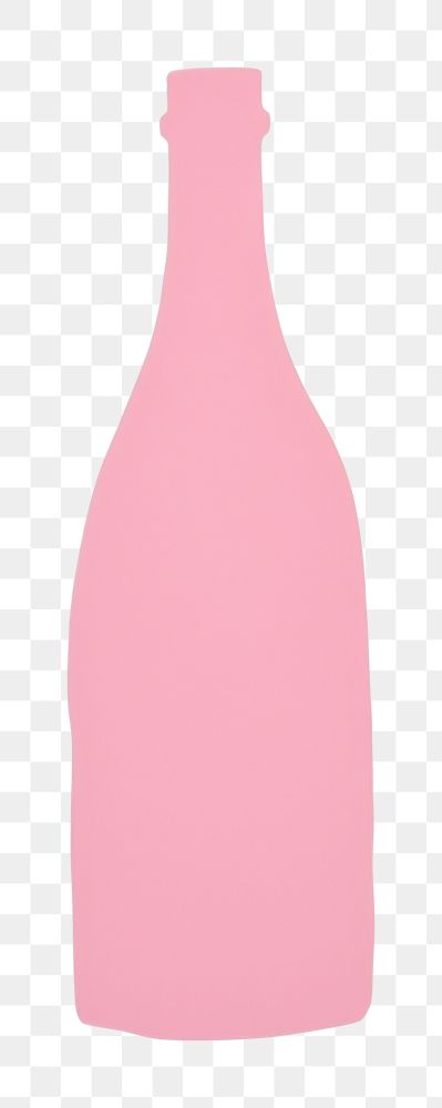 PNG Bottle of champagne wine white background refreshment.