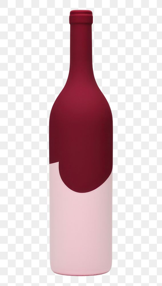 PNG  Bottle of wine glass drink refreshment.
