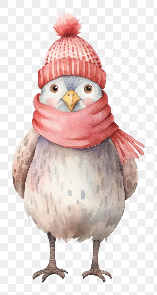 PNG Chicken animal winter bird.