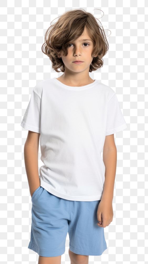 PNG Boy wear gap hat stip line t-shirt and blue short shorts sleeve child. AI generated Image by rawpixel.
