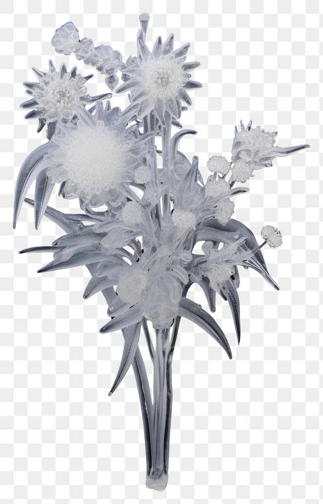 PNG Flower nature plant chandelier.