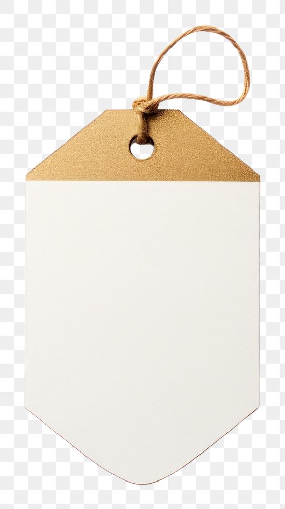 PNG Octagon gift tag white background accessories rectangle.