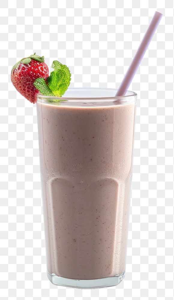 PNG Strawberry milkshake smoothie drink fruit.