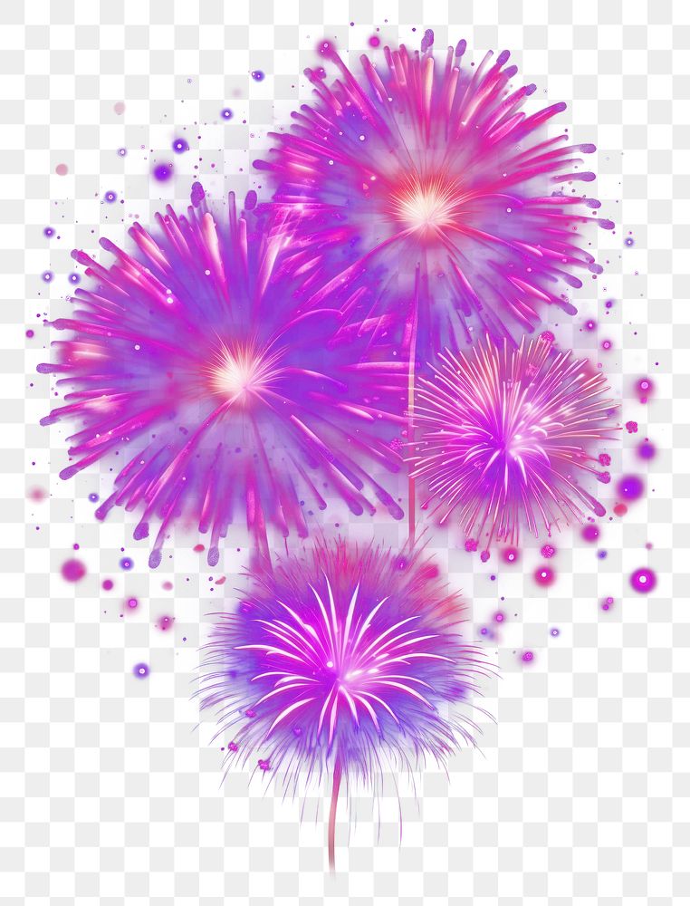 PNG Firework fireworks purple night. AI generated Image by rawpixel.