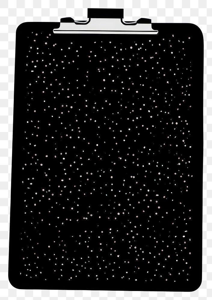 PNG Blackboard bag pattern galaxy.