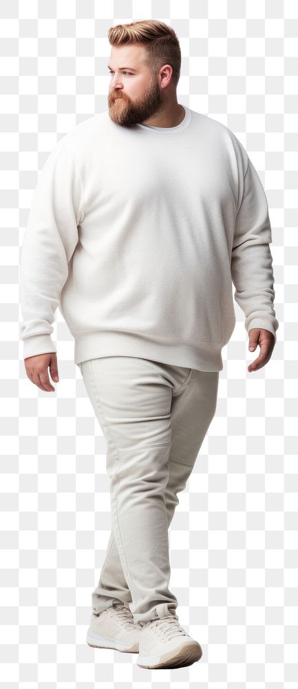 PNG  Chubby caucasian lgbtq walking sleeve person adult.