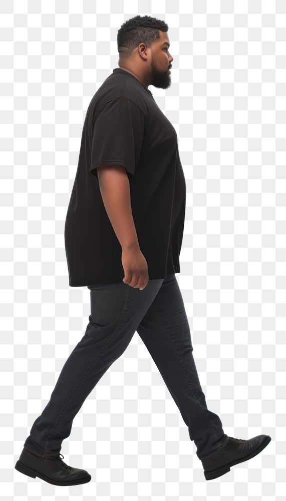 PNG  Chubby black lgbtq walking footwear standing portrait.