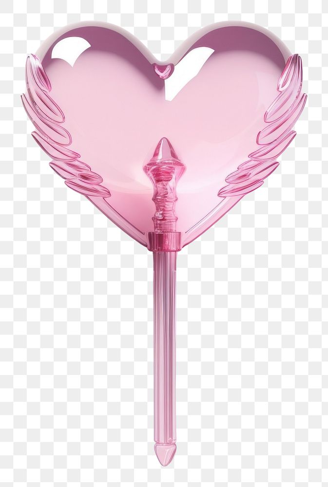 PNG Cupid Arrow confectionery lollipop jewelry.