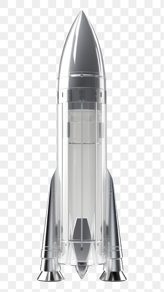 PNG Rocket missile white background spacecraft.