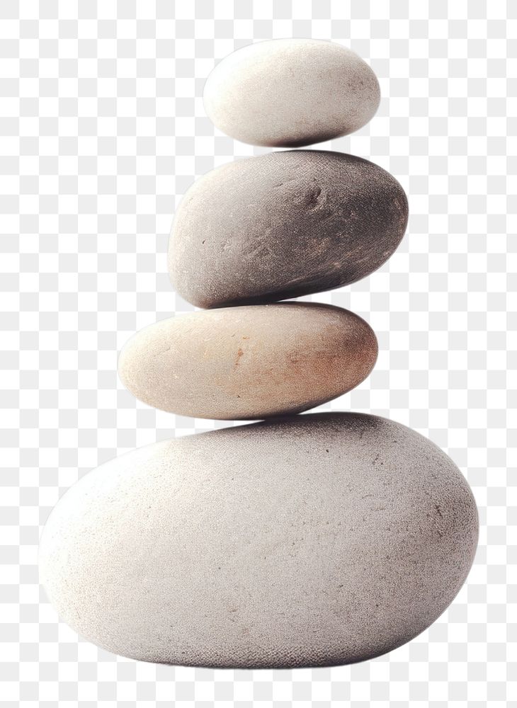PNG Minimal rocks sitting on top of a white surface pebble pill simplicity. AI generated Image by rawpixel.