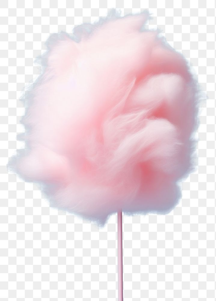 PNG A cotton candy floss red confectionery softness