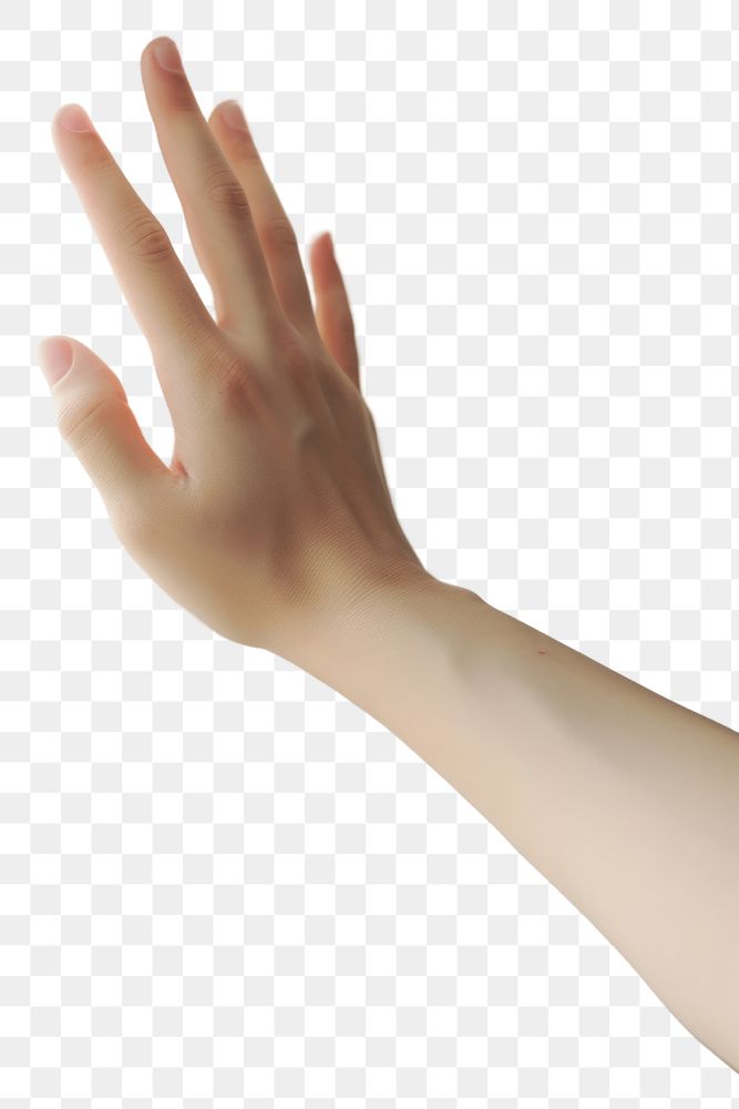 PNG A person reaching out of a canvas curtain window finger hand