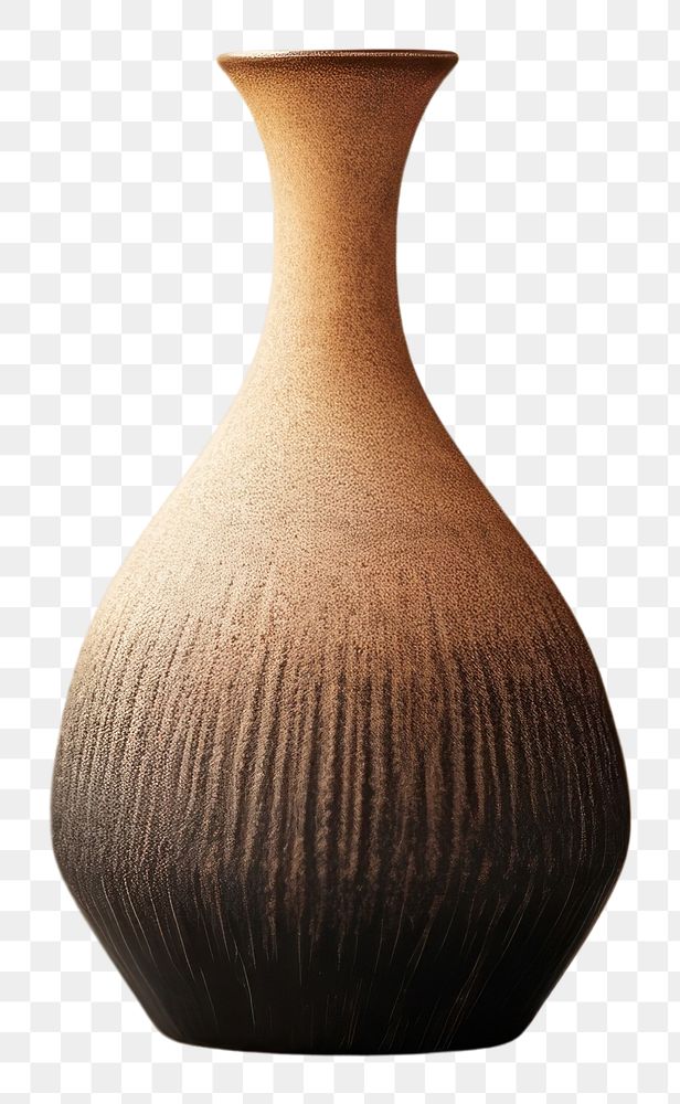 PNG A texture of vase pottery brown earthenware. AI generated Image by rawpixel.