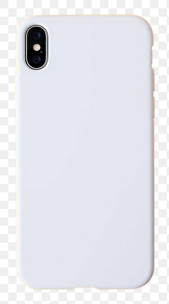 PNG A white Phone Case phone electronics technology.