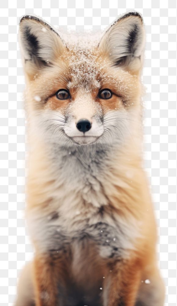 PNG Fox snow wildlife animal | Premium PNG - rawpixel