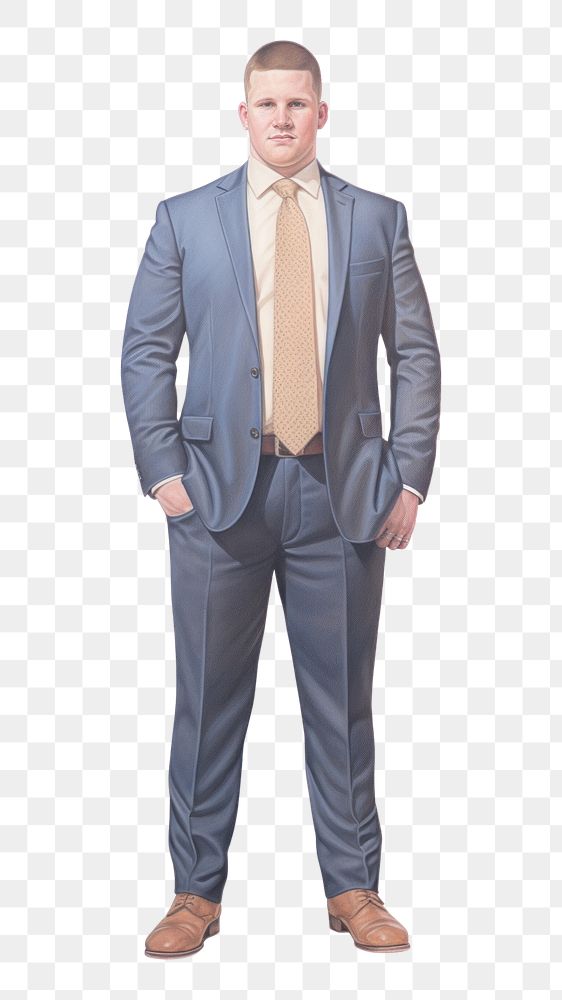 PNG Business man full body tuxedo blazer adult. AI generated Image by rawpixel.