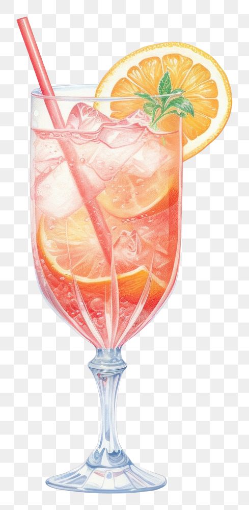 PNG  Cocktail drink fruit juice