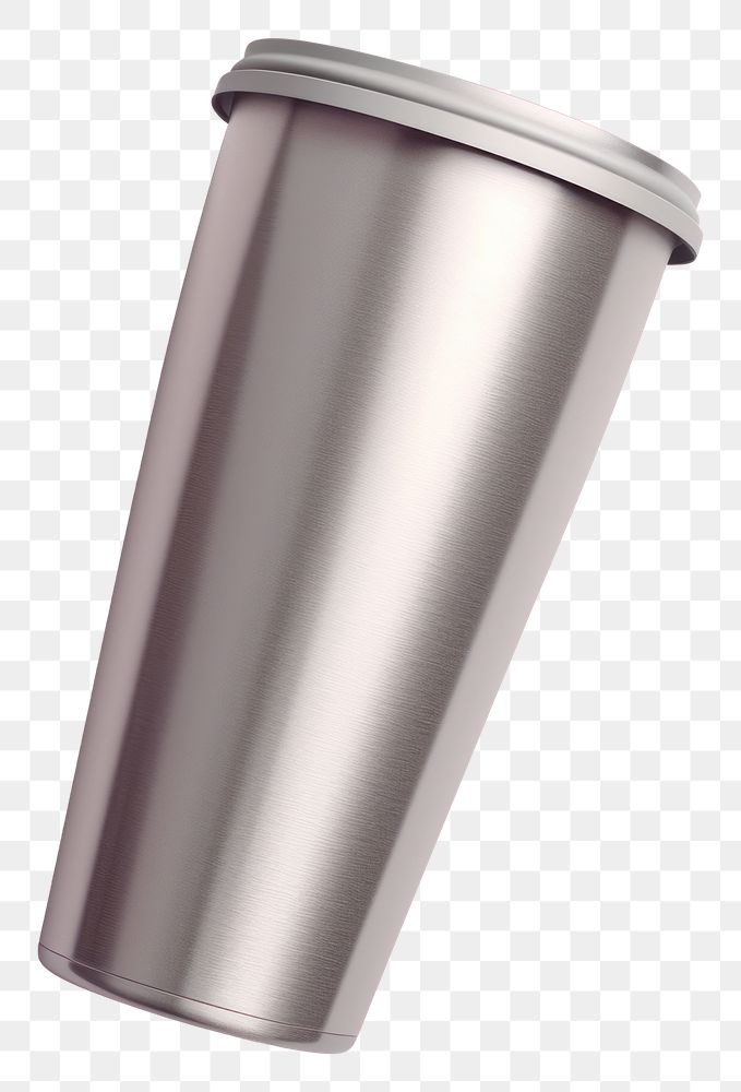 PNG Steel cup refreshment aluminum.