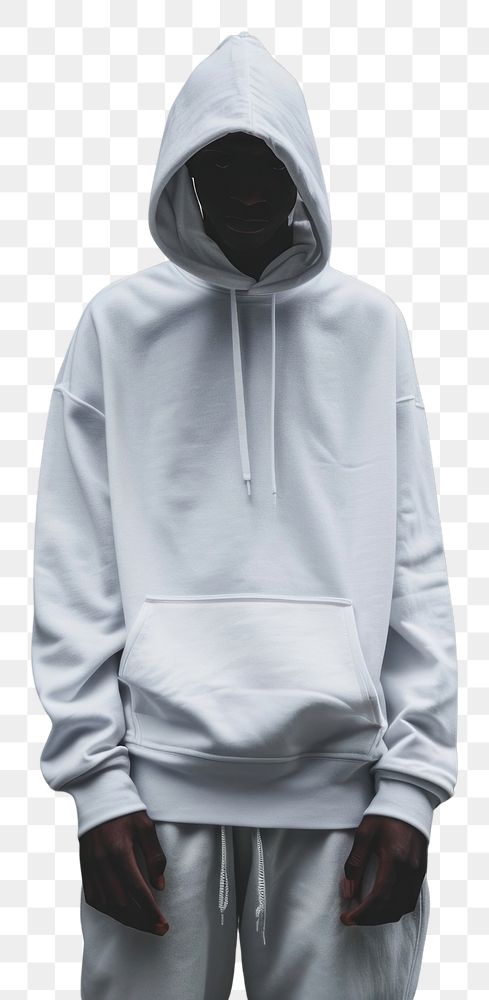 PNG Hoodie mockup sweatshirt hoodie white.