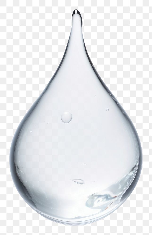 PNG Water drop transparent refreshment simplicity