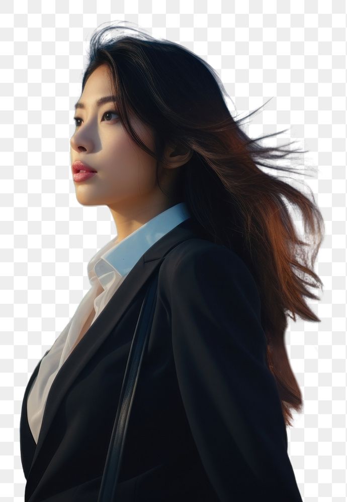 PNG Thai businesswoman adult photo city. AI generated Image by rawpixel.
