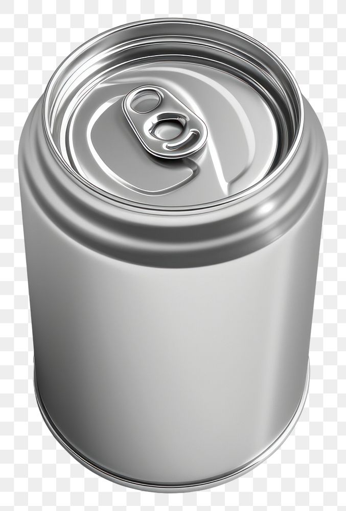 PNG Tin can with pull tap mockup bottle tin refreshment.