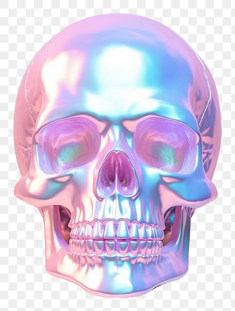 PNG  Skull purple science anatomy.