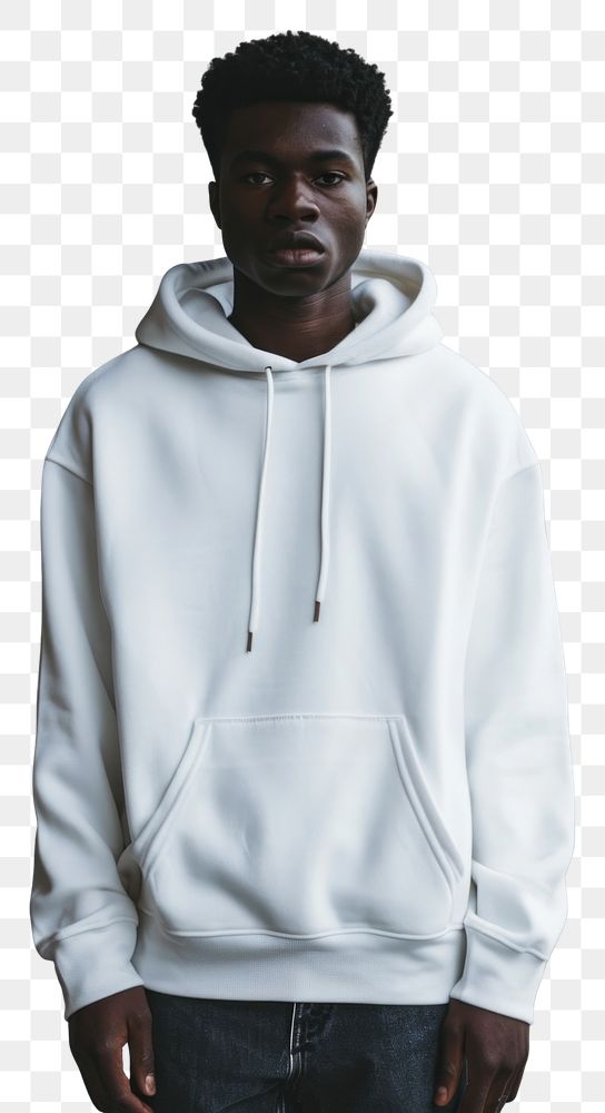 PNG  Hoodie mockup sweatshirt hoodie person.