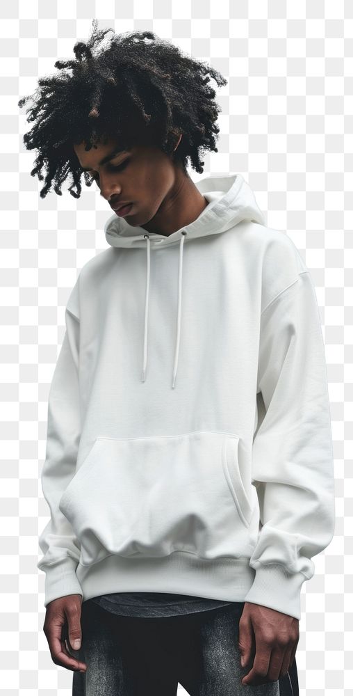 PNG  Hoodie mockup sweatshirt fashion hoodie.