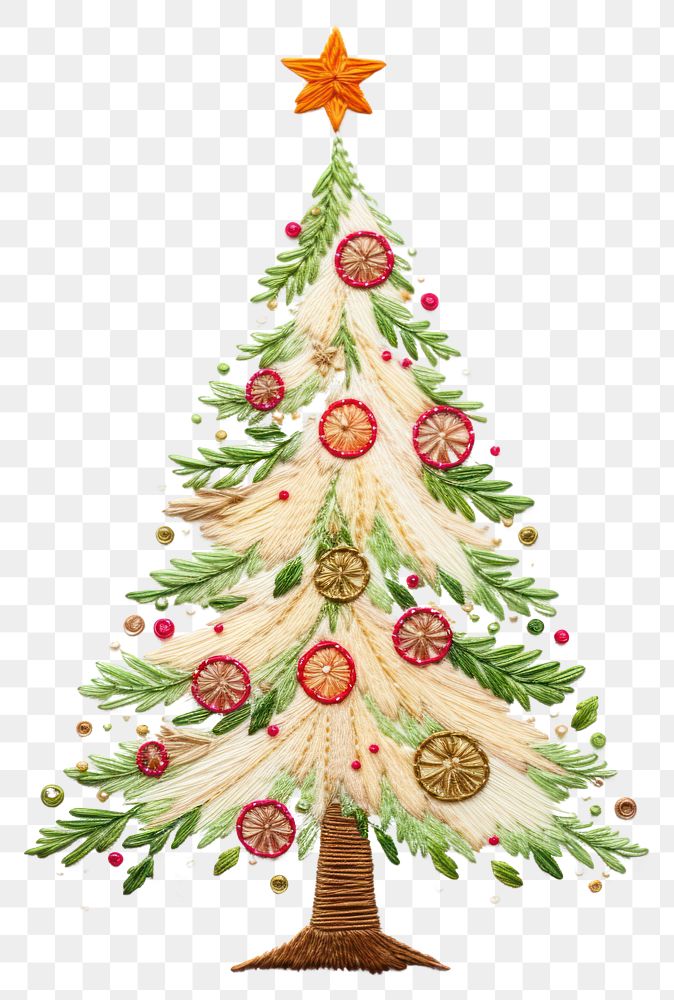 PNG Christmas tree pattern anticipation celebration.