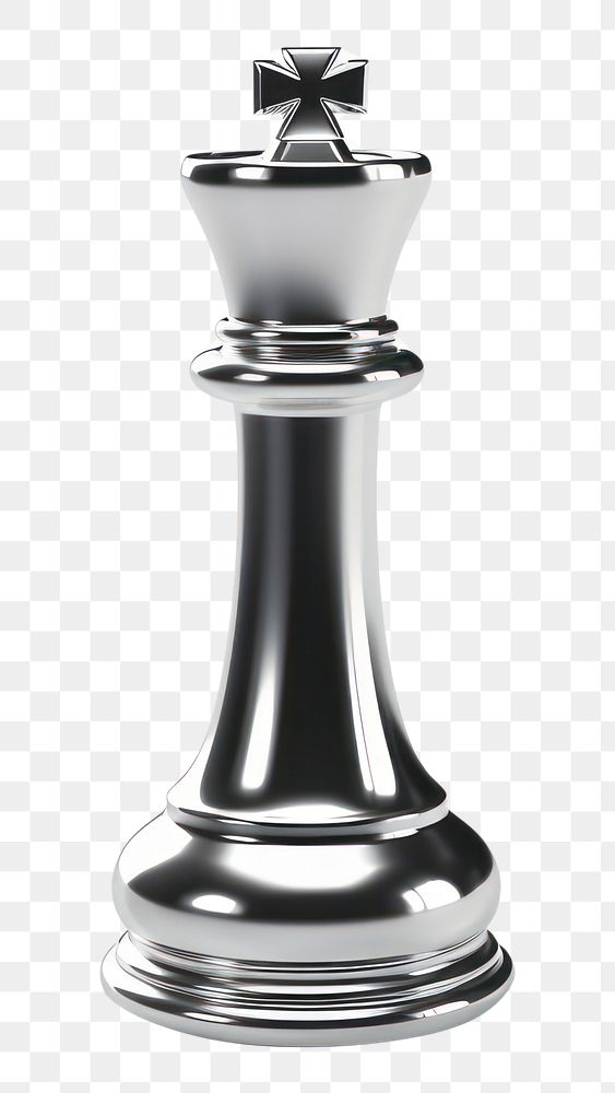 PNG Chess of rook Chrome material white background chessboard lighthouse.