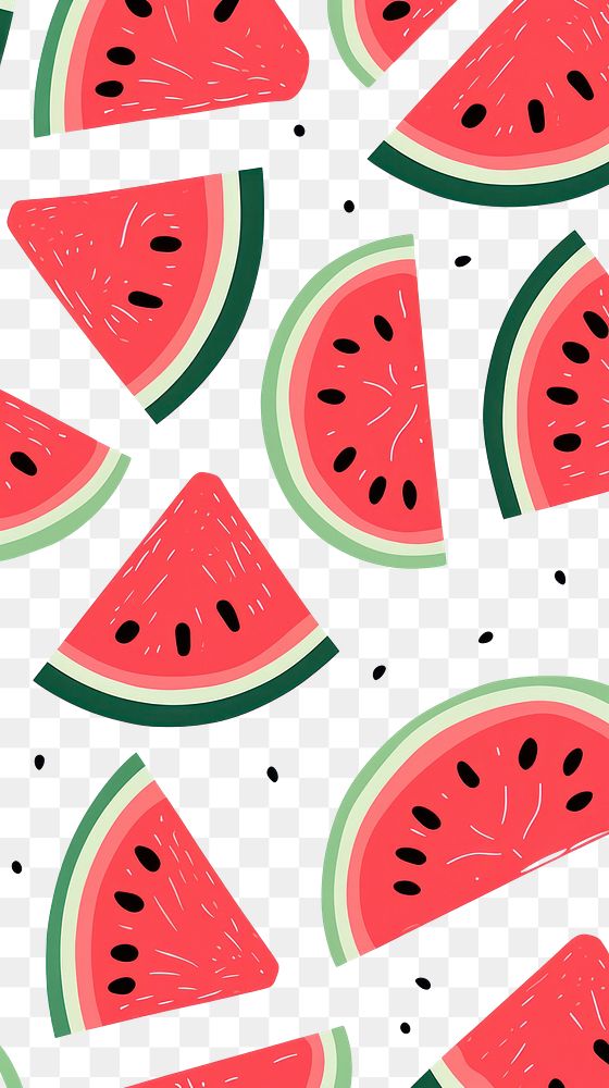 PNG Watermelon pattern fruit plant. AI generated Image by rawpixel.