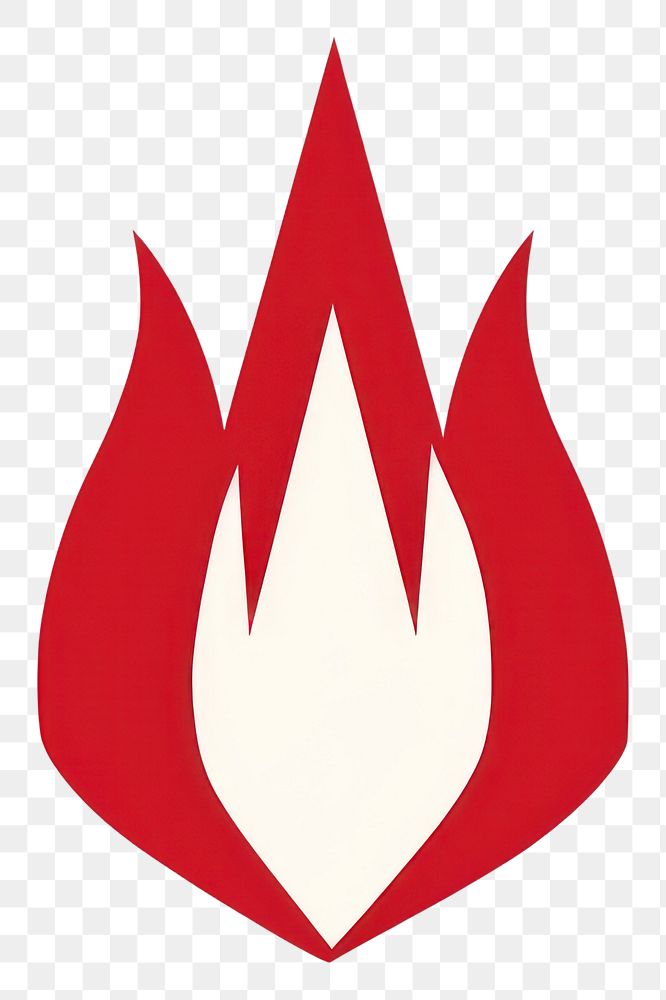 PNG  Flame icon logo glowing burning.