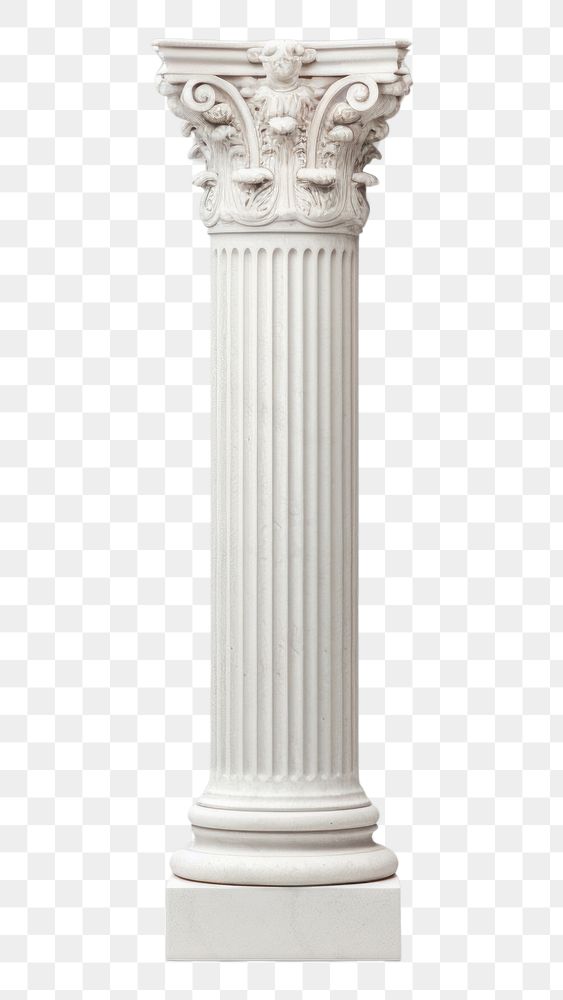 PNG Old classical greek column architecture colonnade sculpture