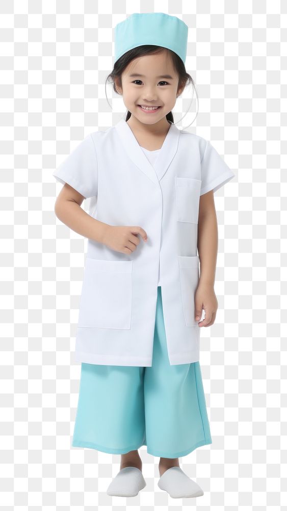 PNG Nurse costume child kid. AI generated Image by rawpixel.