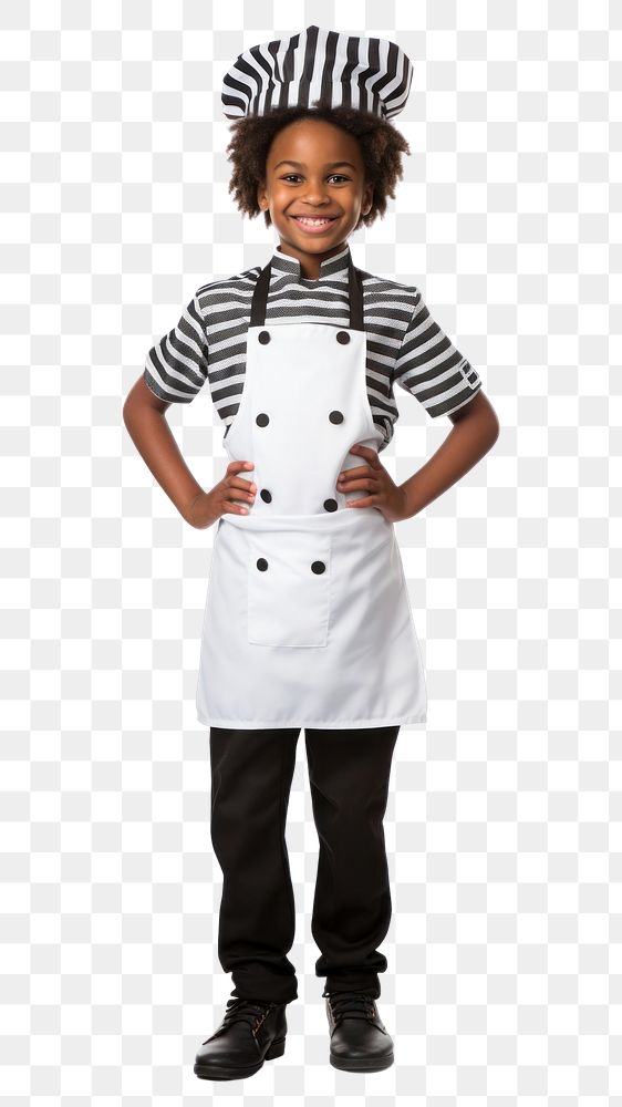 PNG Baker chef costume uniform apron. AI generated Image by rawpixel.