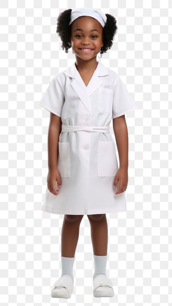 PNG Nurse costume white stethoscope. AI generated Image by rawpixel.