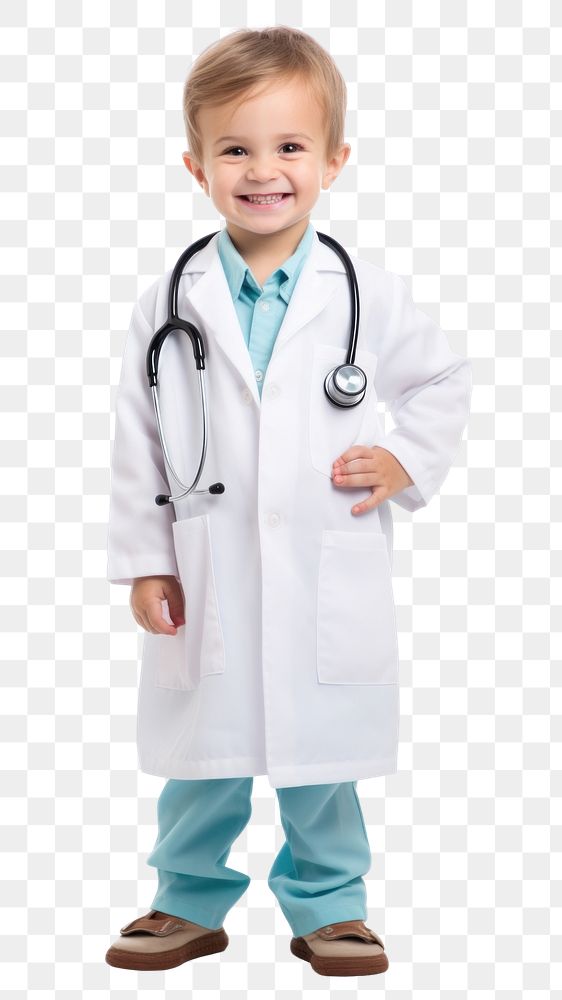 PNG Doctor child kid stethoscope. AI generated Image by rawpixel.