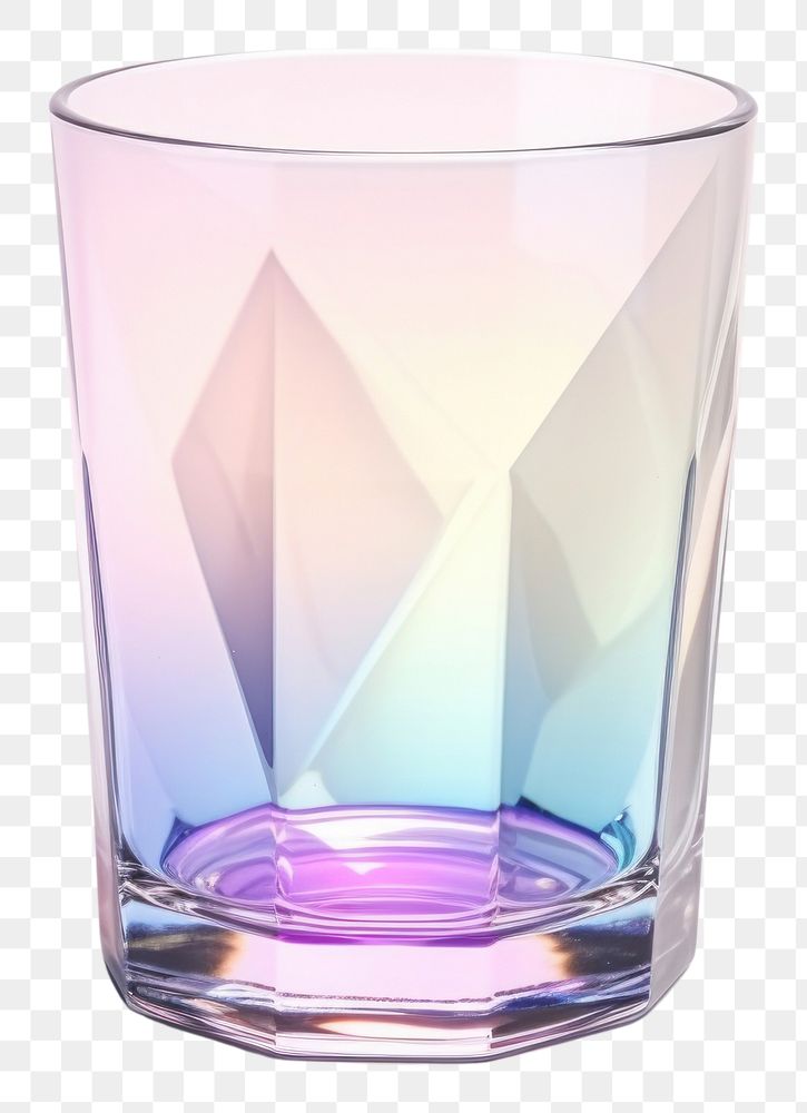 PNG  Prism glass vase white background.