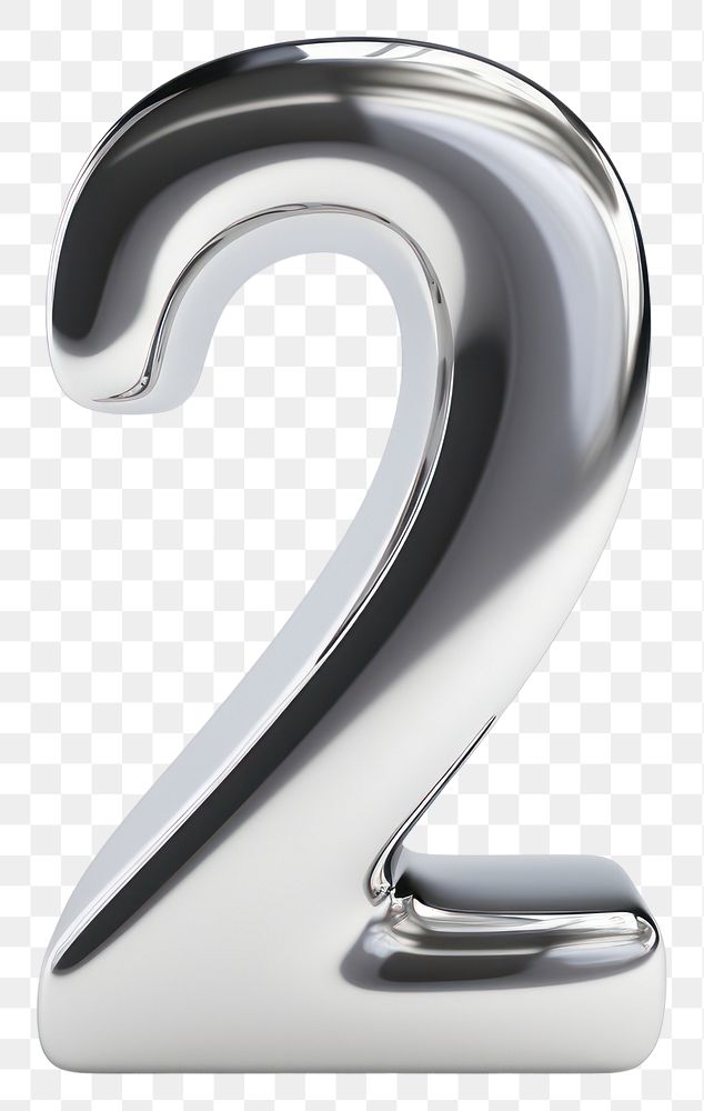 PNG Number silver white background symbol.