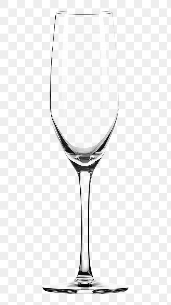 PNG Glass champagne drink white background.