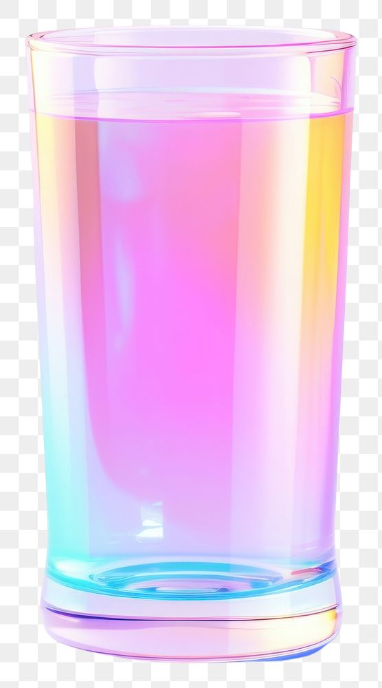 PNG Glass vase transparent refreshment.