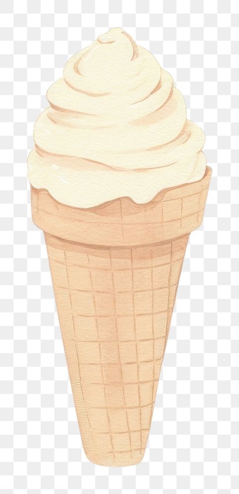 PNG  Ice cream dessert food white background.
