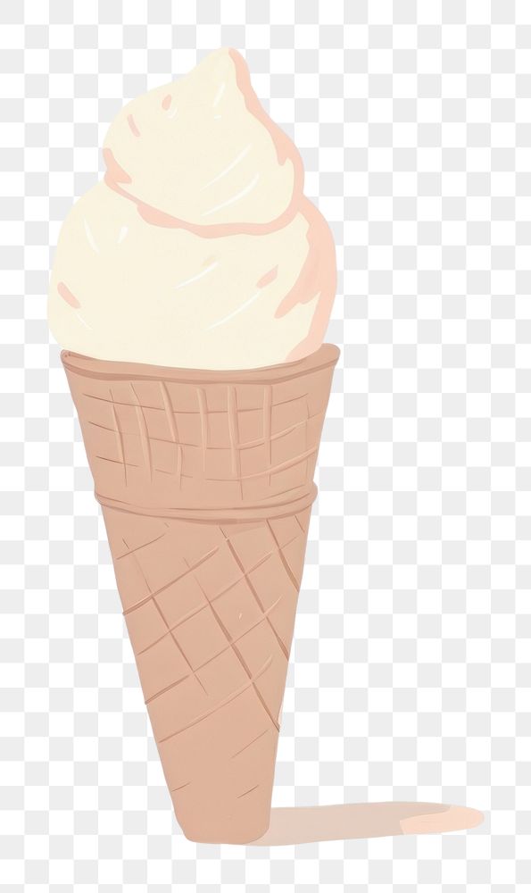 PNG  Ice cream dessert food white background.