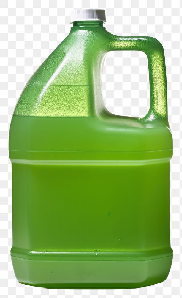 PNG A Green Commercial Dishwashing Detergent bottle green white background.
