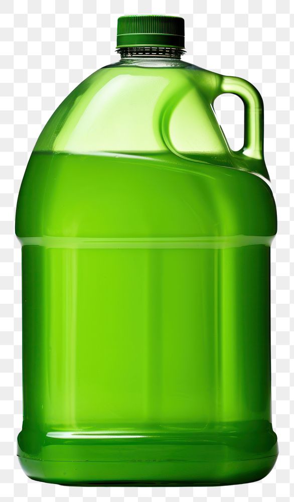 PNG A Green Commercial Dishwashing Detergent bottle green white background.